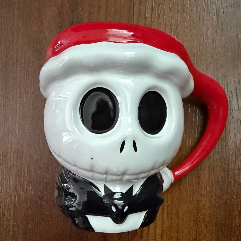 Disney’s NBC Santa Jack Skellington  Figural Mug NWT